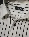 XL white stripes shirts models.webp