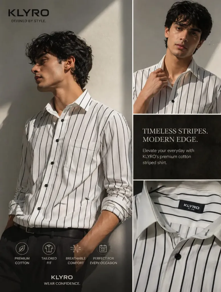 KLYRO Monaco Pinestripe